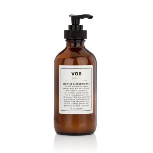 Hreinsimjólk með íslenskum þörungum, 200 ml.  - Vor Organics