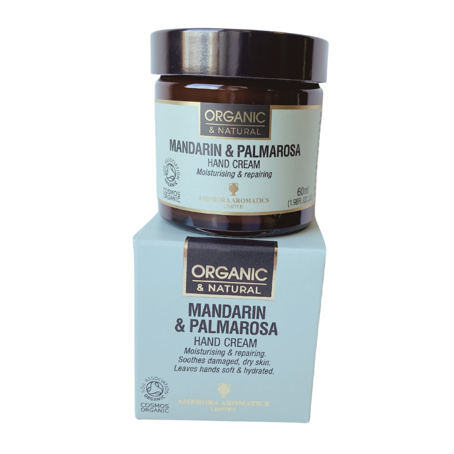Handáburður með mandarínu og palmarosa ilmkjarnaolíum 60 ml. Amphora Aromatics