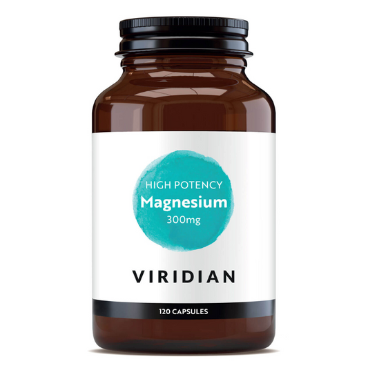 Magnesíum sterk blanda (300mg)  120 hylki- Vöðvar, taugakerfi.