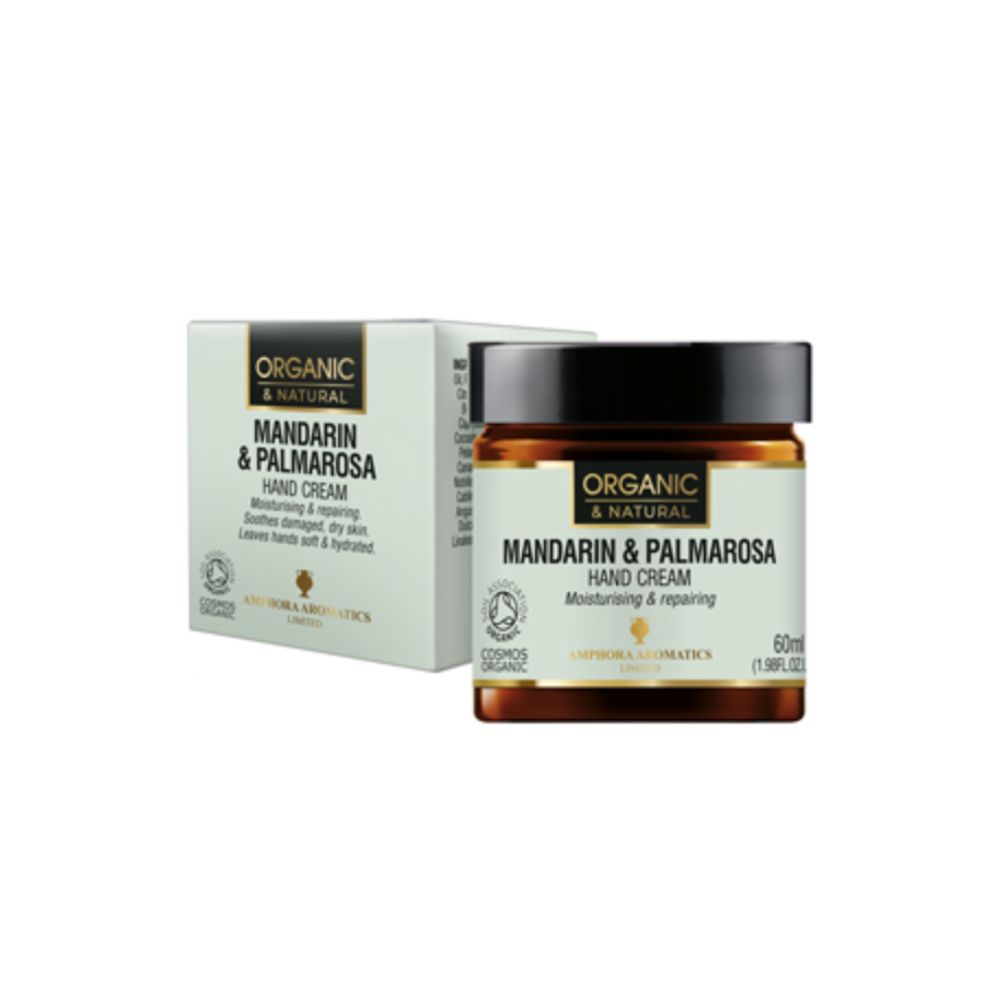 Handáburður með mandarínu og palmarosa ilmkjarnaolíum 60 ml. Amphora Aromatics