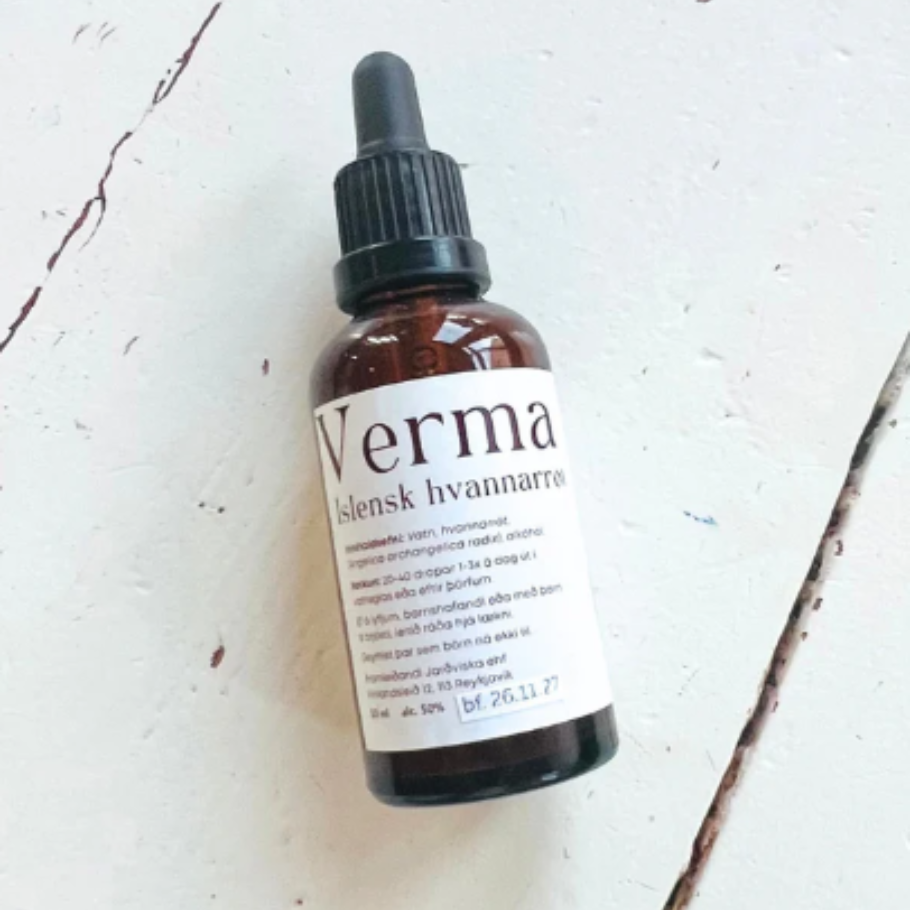 Verma, tinktúra úr íslenskri hvannarrót, 50 ml - Undrajurtir
