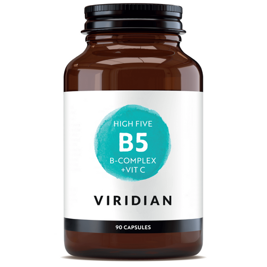 High Five B5-vítamín blanda með C- vítamíni. 60 hylki. - Viridian