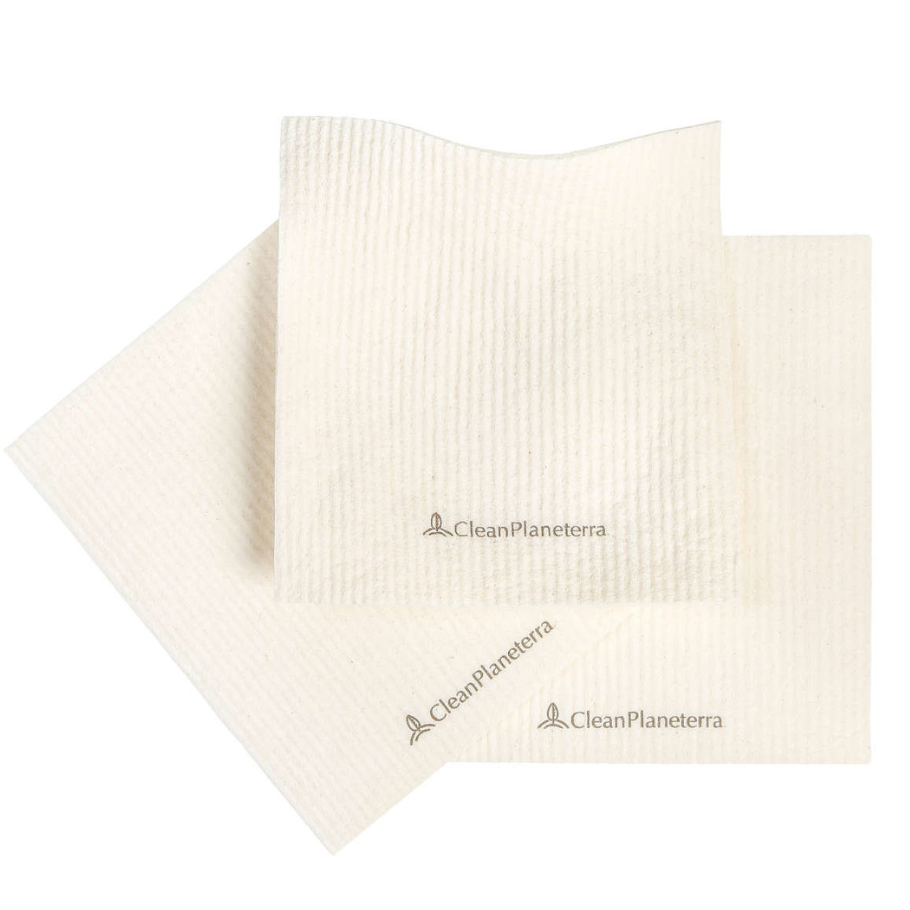 Svampklútur 4 stk.í pk. - Brush with bamboo