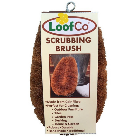 Skrúbbur úr kókostrefjum, stór, - Loofco