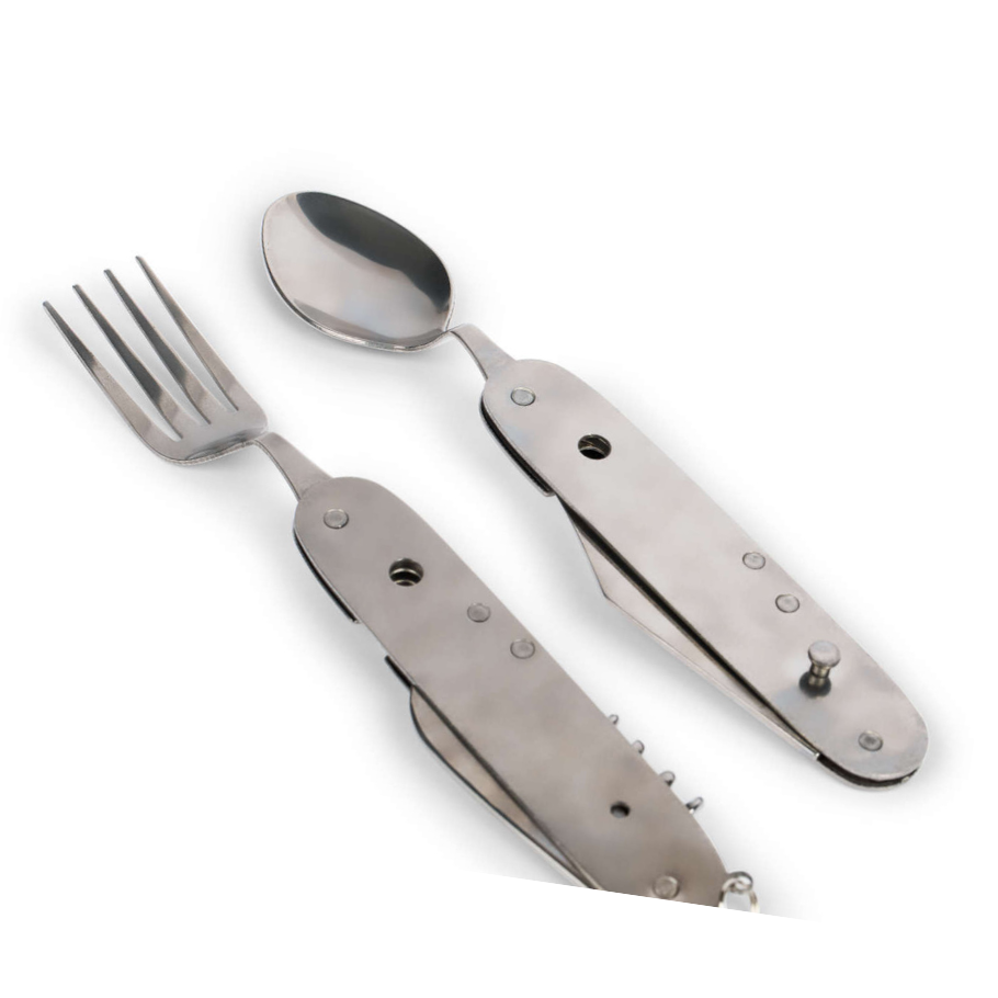 Ferða hnífaparasett - swiss army style