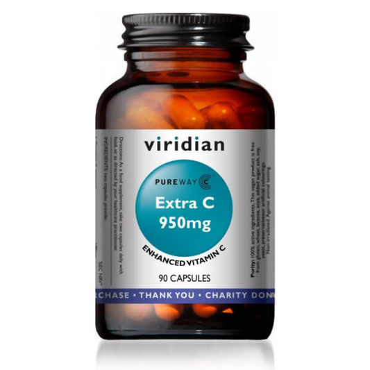Extra C vítamín, fituleysanlegt. 950mg 90 hylki - Viridian