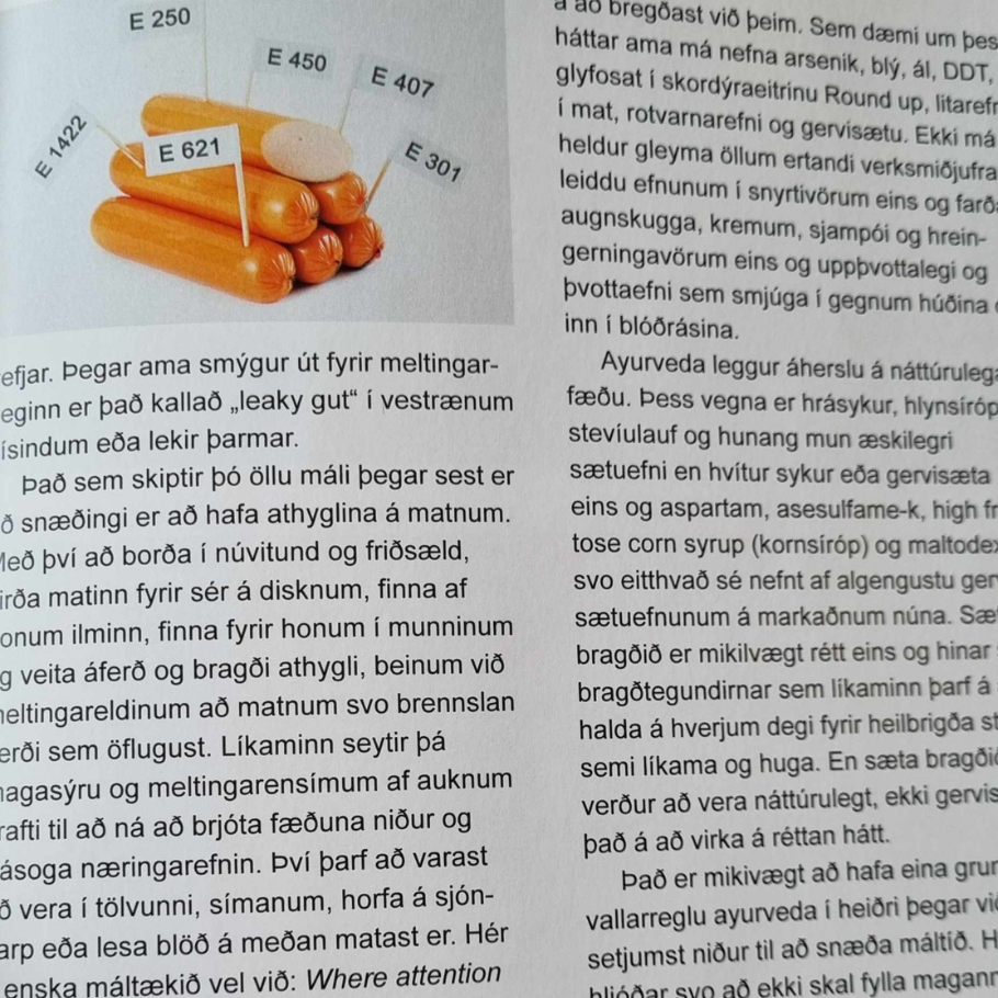 Ayurveda, listin að halda jafnvægi í óstöðugri veröld - bók