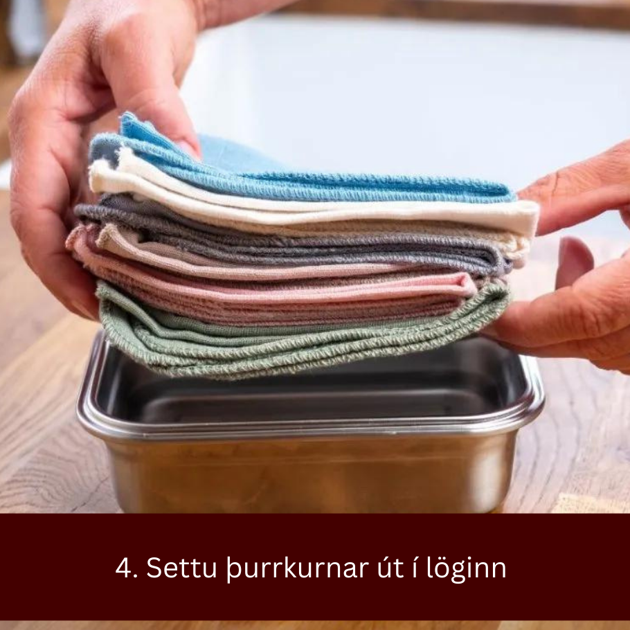 Blautþurrkusett. Terra Gaia