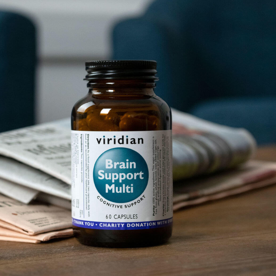 Brain Support, 60 hylki - fjölvítamín með Brahmi