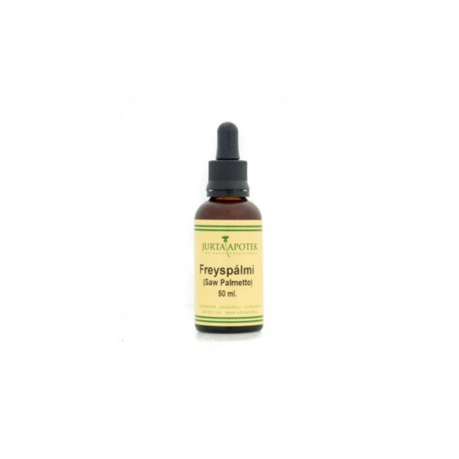 Freyspálmi (Saw Palmetto), tinktúra 50 ml, blöðruhálskirtill - Jurtaapótek