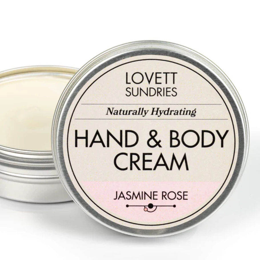 Húð- og handáburður - Jasmín/rós 40 gr. Lovett Sundries