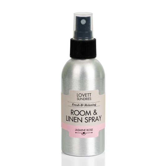 Híbýla- og línsprey. Jasmín/Rós. 120 ml Lovett Sundries