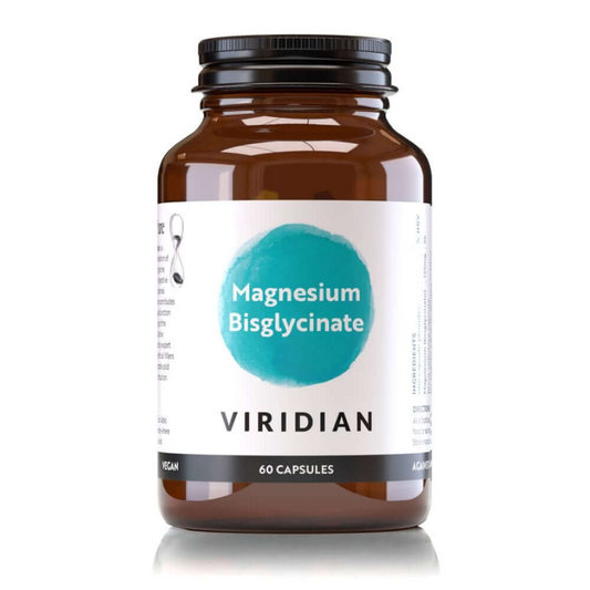 Magnesium bisglycinate 120 stk. Vöðvar og slökun - Viridian.