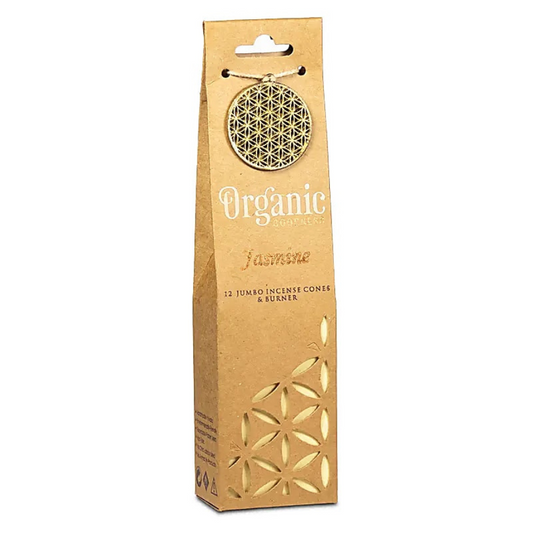 Reykelsiskeilur, Jasmín - Organic Goodness