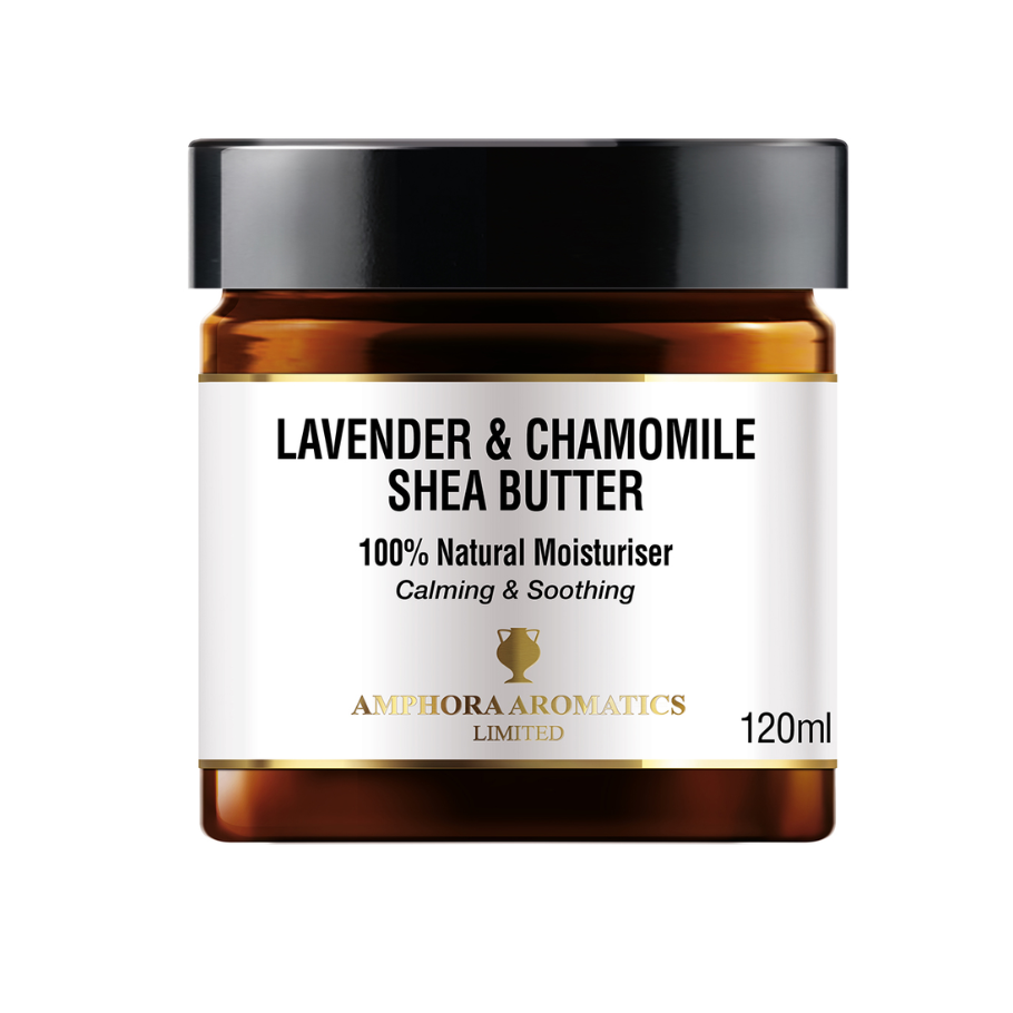 Þeytt shea smjör með lavender og kamillu, 120 ml. - Amphora Aromatics