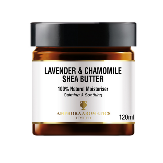 Þeytt shea smjör með lavender og kamillu, 120 ml. - Amphora Aromatics