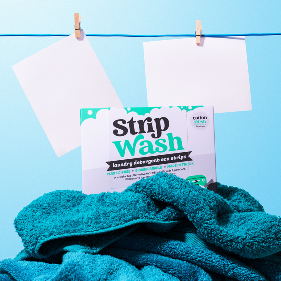 Þvottaefnisstrimlar 24 stk. Cotton fresh. EcoLiving