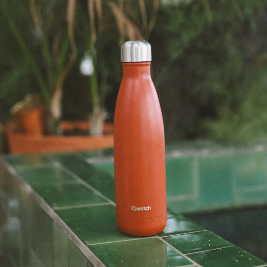 Drykkjarflaska 500 ml. Terracotta - heitt/kalt