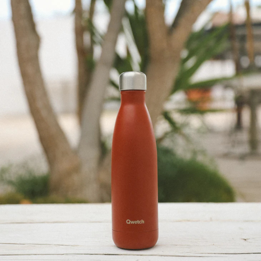 Drykkjarflaska 500 ml. Terracotta - heitt/kalt