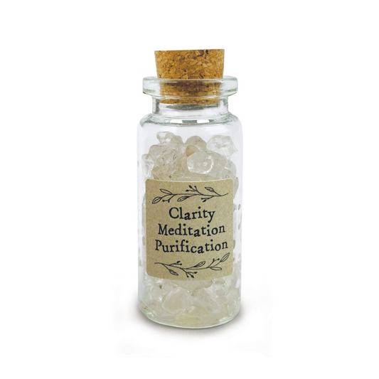 Lítil flaska með kristöllum - Quartz