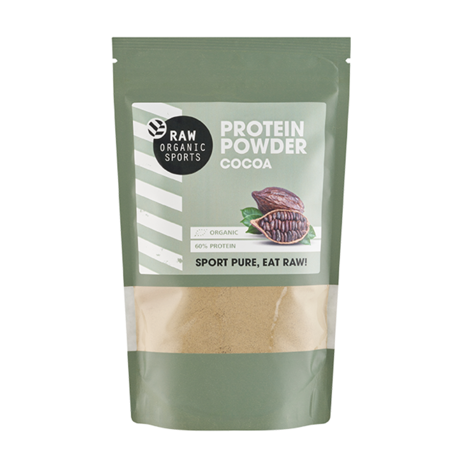Lífrænt próteinduft með kakói, 250 g - Raw Organic Food
