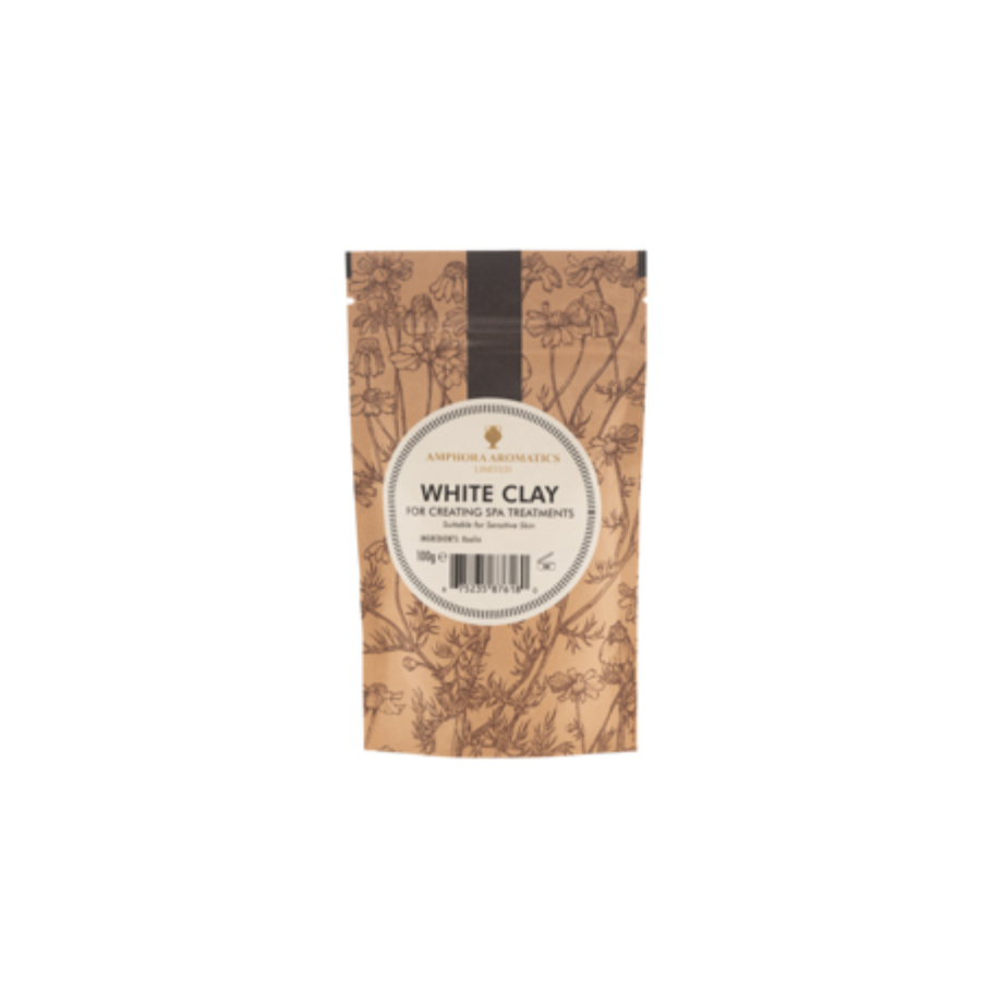 Hvítur leir (Kaolin), 100 gr - Amphora Aromatics