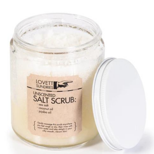 Saltskrúbbur - Án ilmefna. Lovett Sundries