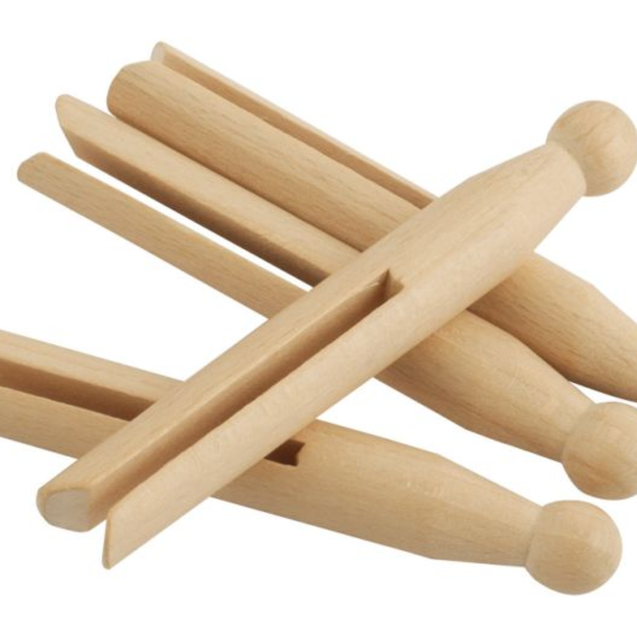 Stormklemmur (gamaldags þvottaklemmur ) stykki