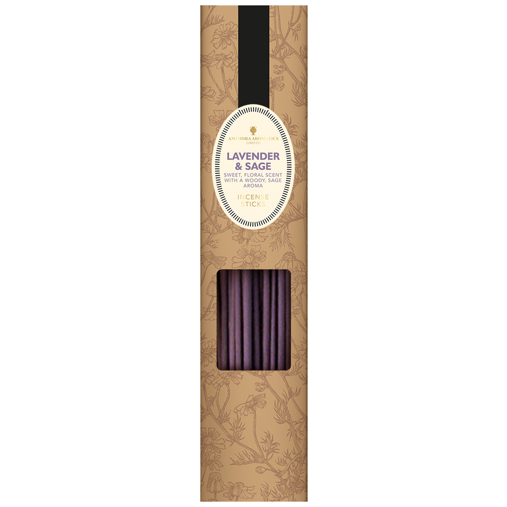 Reykelsi - Lavender & Salvía. Amphora Aromatics