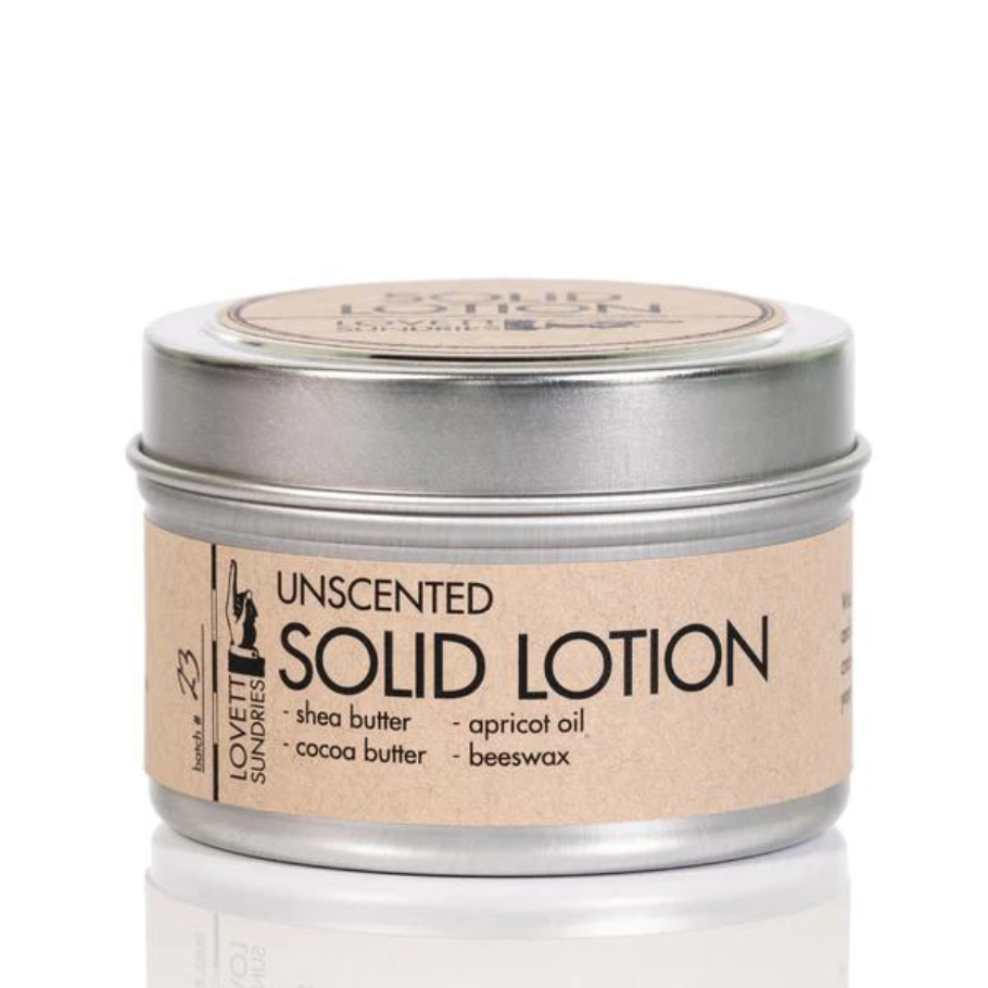 Body lotion í föstu formi