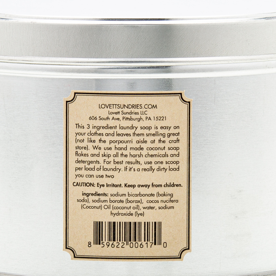 Þvottaefni - áfylling í poka Lovett Sundries.