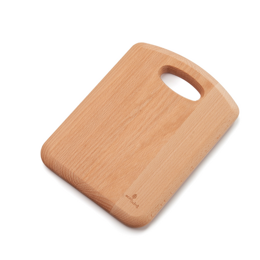 Skurðarbretti úr beyki m/handfangi. 34 cm. EcoLiving