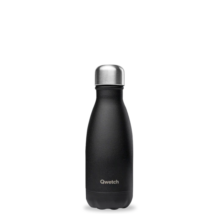 Drykkjarflaska 260 ml. Svart, matt