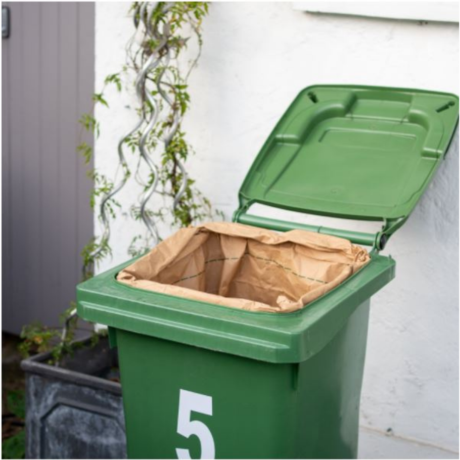 240 ltr. 2ja laga pappírspoki 3 stk. Jarðgeranlegir