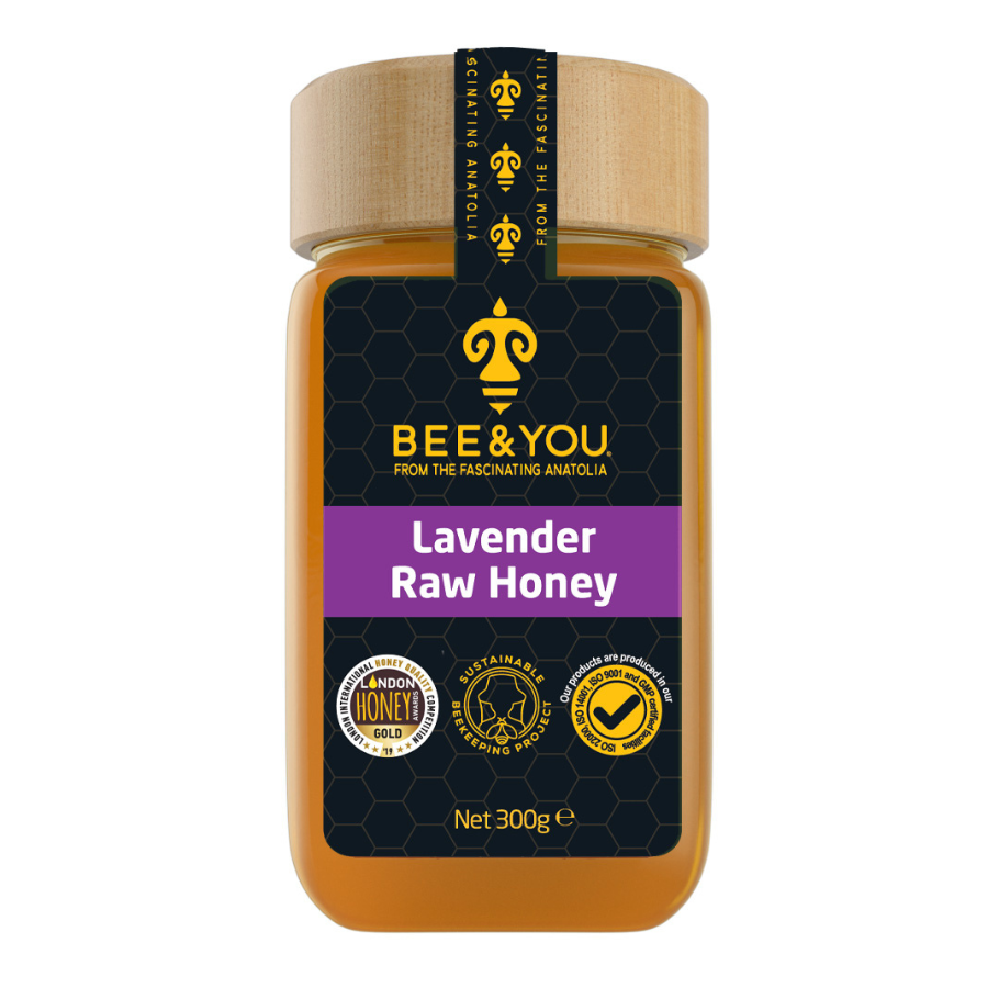 Hunang - raw. Lavender. 300 gr. Bee & You