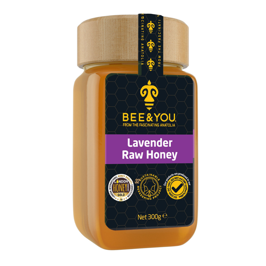 Hunang - raw. Lavender. 300 gr. Bee & You