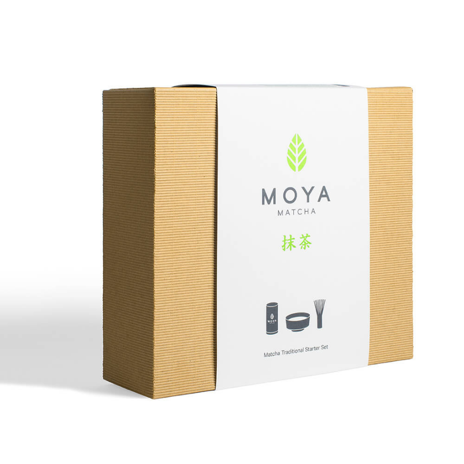Moya Matcha gjafasett fyrir byrjendur 3 hlutir