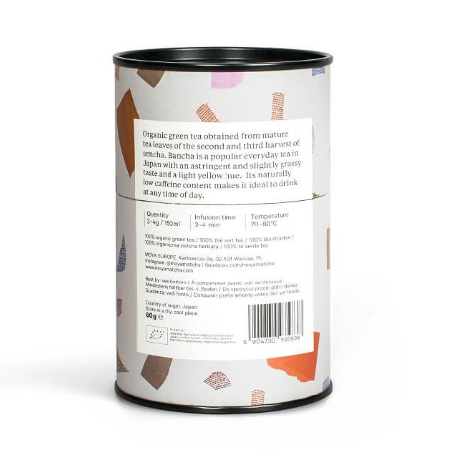 Moya Bancha lífrænt grænt te. 60 gr.