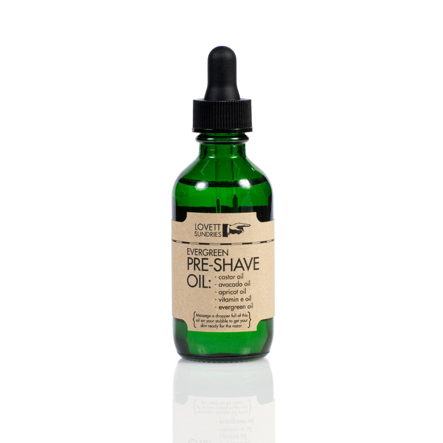 Preshave olía Evergreen 55 ml. Lovett Sundries