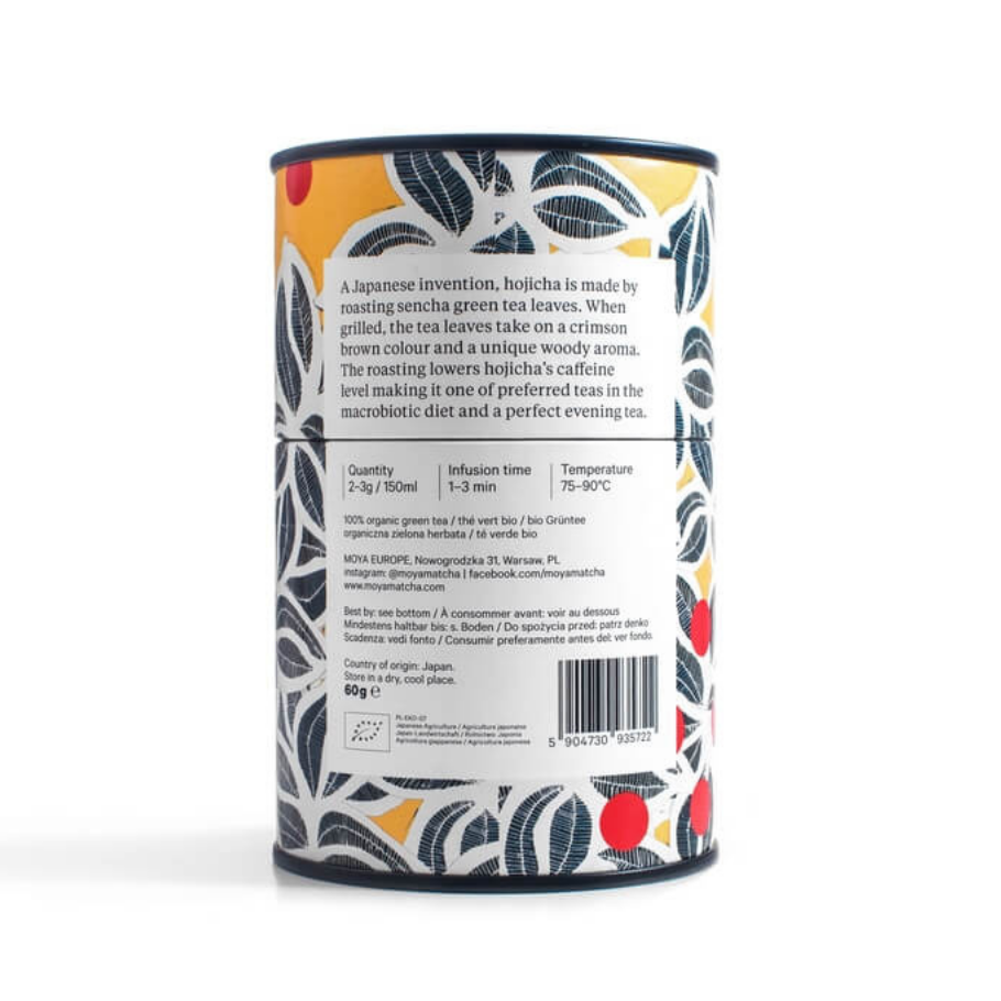 Moya Hojicha lífrænt grænt te. 60 gr.