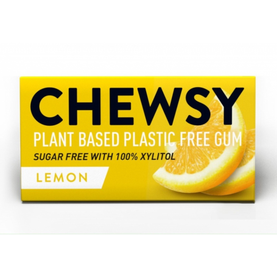 Chewsy - plastlaust tyggjó með sítrónubragði