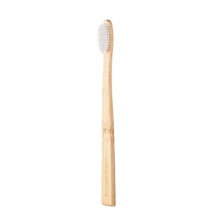 Brush with bamboo fullorðins tannbursti. Xtra mjúkur