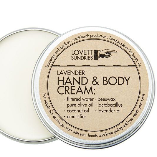 Húð- og handáburður - lavender 40 gr. Lovett Sundries