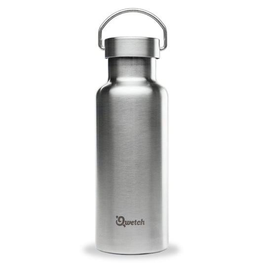 Mjólkurbrúsaflaska 500 ml. burstað stál