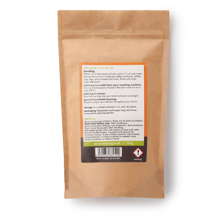 Sítrónusýra 750 gr. EcoLiving