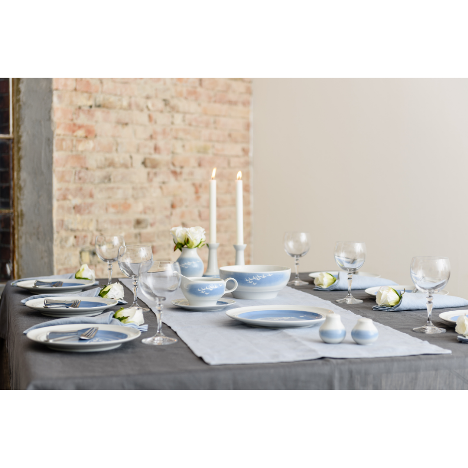 Hör borðdúkur grár 150x250 1 stk. Solwang