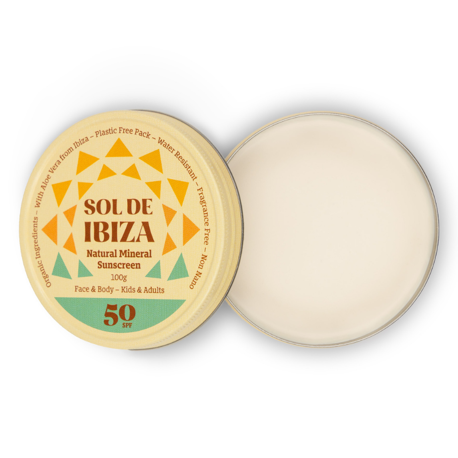 Sólarvörn SPF 50 í dós. 100 gr.