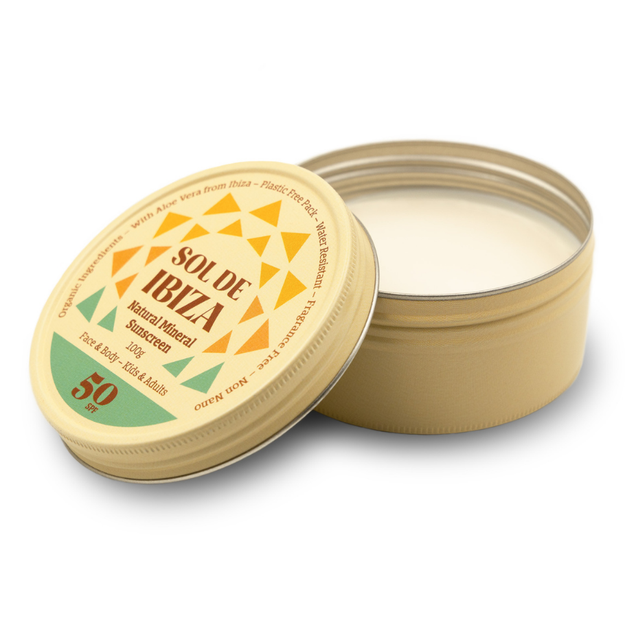 Sólarvörn SPF 50 í dós. 100 gr.