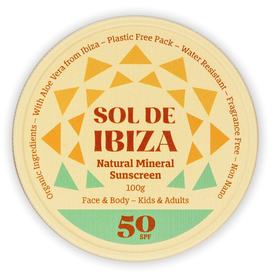 Sólarvörn SPF 50 í dós. 100 gr.