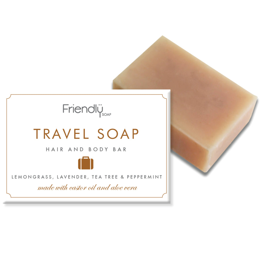Ferðasápa te tré og piparmintu